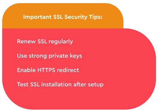 Important SSL Security Tips